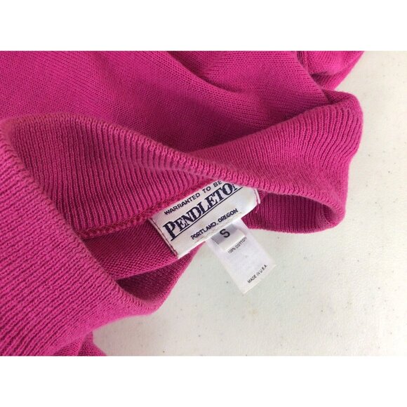 Pendleton Pink Sweater Womens Small - Picture 4 of 5